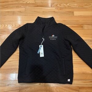 Black Marine Layer Pullover | Comcast Logo